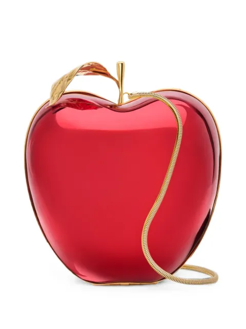 Oscar de la Renta apple-shaped clutch bag Red 26FH213ALU