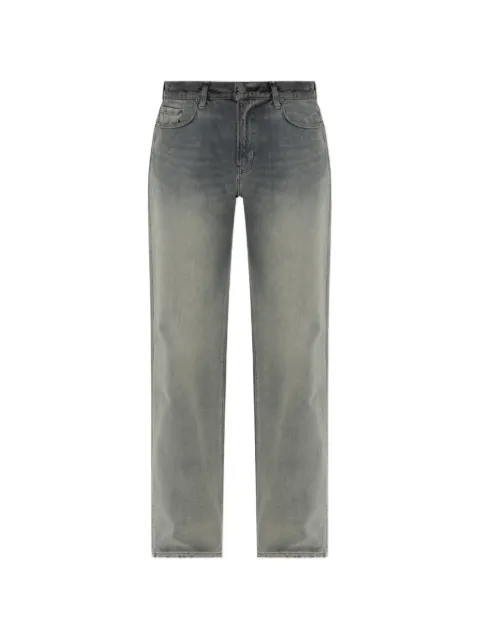 Haikure Lisa faded-effect distressed-finish jeans Grey HEW03372DF106