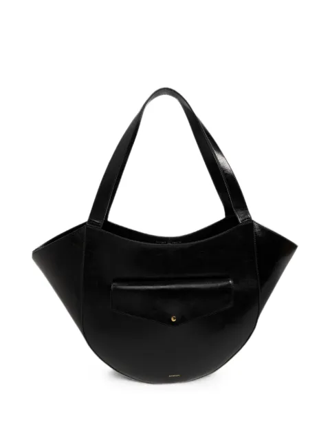 Wandler Hortensia Slouch leather tote bag Black 261080001850