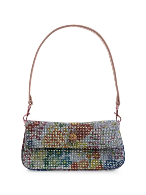 Kurt Geiger London Pickle crystal-embellished shoulder bag Grey PICKLESHOULDERBAG0
