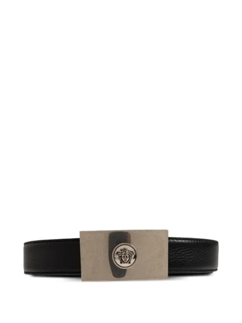 Versace reversible leather belt Black 10252691A18107