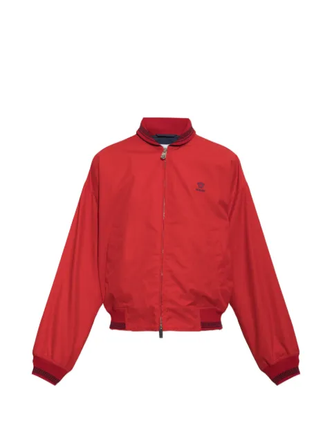 Versace zip-up bomber jacket Red 10259321A12651