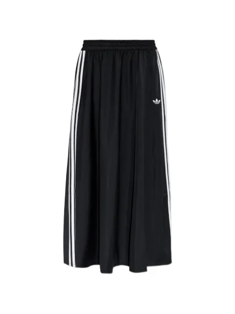 adidas Firebird logo-embroidered midi skirt Black KR6663