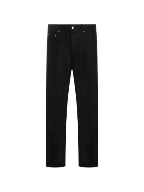 Rick Owens straight-leg trousers Black RU02F4333MOR