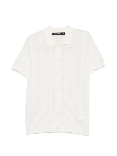 Karl Lagerfeld short-sleeve shirt White 655013563302