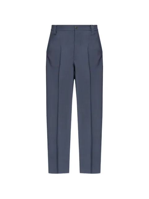 Versace pressed-crease trousers Blue 10257791A17669