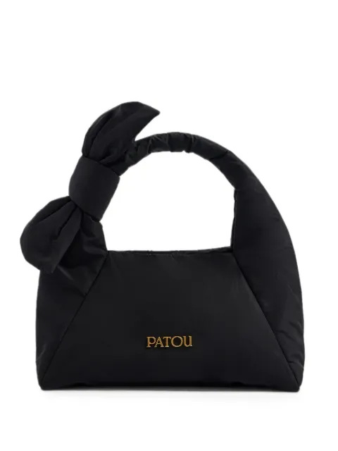 Patou knot padded mini bag Black AC1690011999B