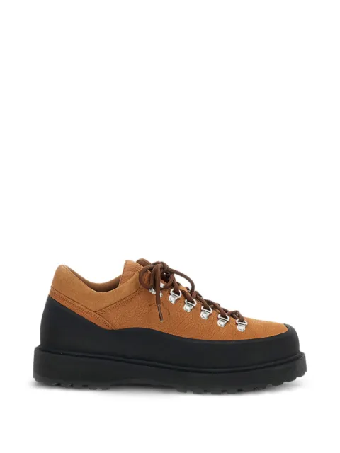 Diemme Cornaro Gomma panelled low-top hiking boots Brown DI26FWCOMF03N006TAN