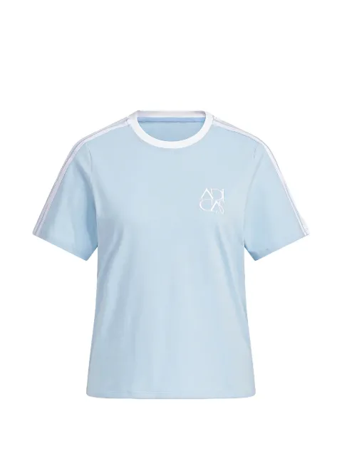 adidas Dance logo-embroidered T-shirt Blue KE9099