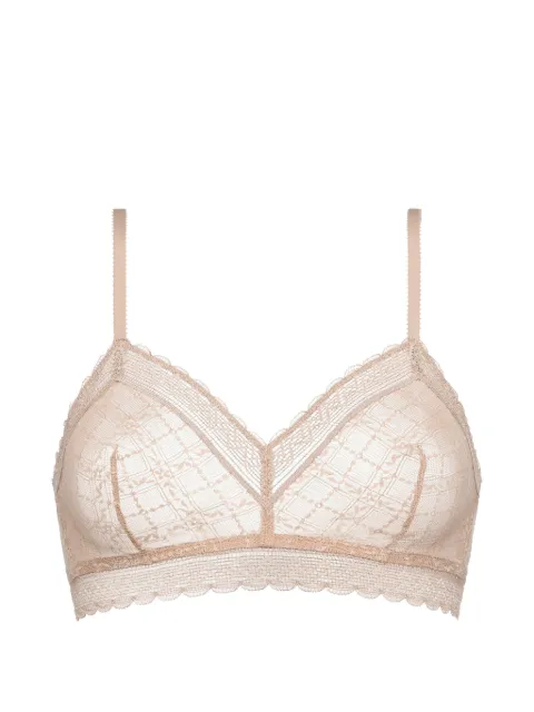ERES Botaniste lace-trim bra Neutrals 64032