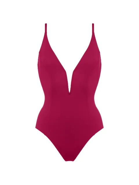 ERES Galbe V-neck swimsuit Pink 012644