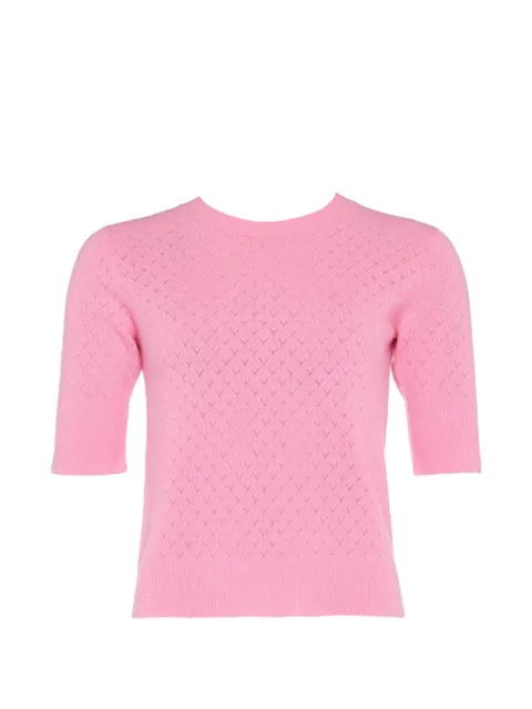 ERES Macaron short-sleeve sweater Pink 092605