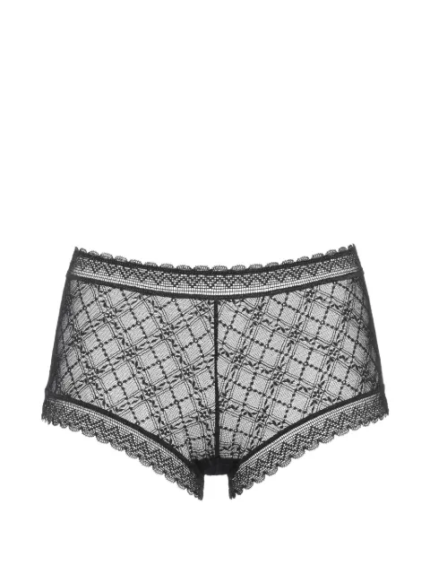 ERES Closerie lace-trim shorts Black 612626