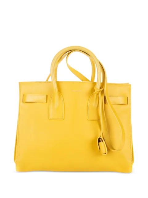 Saint Laurent Pre-Owned Sac de Jour tote bag Yellow PMR3248230314