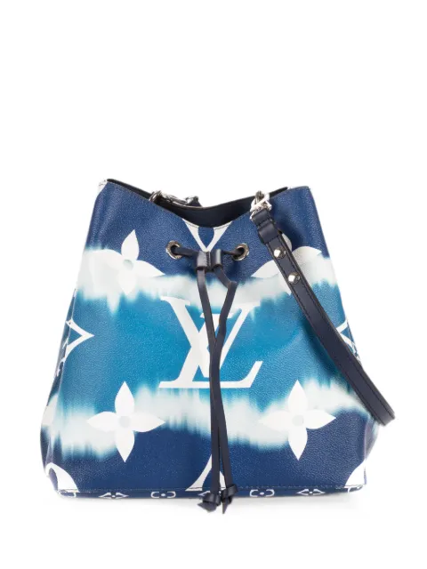Louis Vuitton Pre-Owned Monogram NéoNoé MM bucket bag Blue SP0230