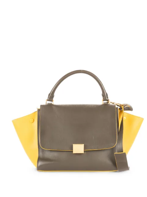 Celine Pre-Owned Trapeze tote bag Green WCE0174