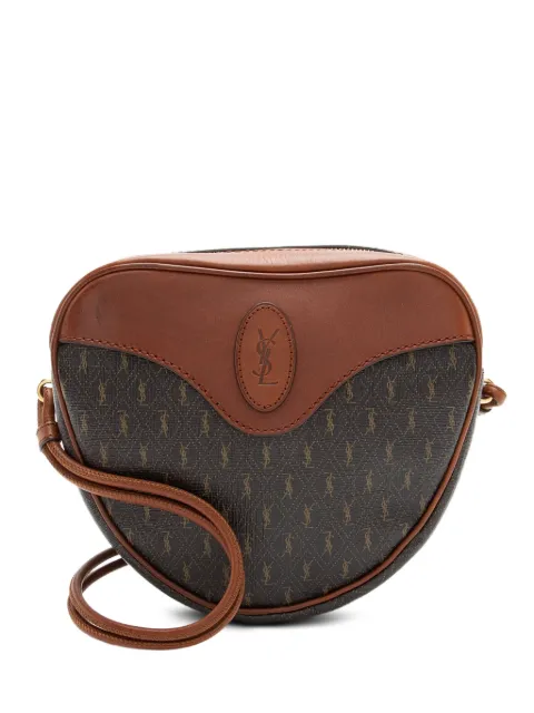 Saint Laurent Pre-Owned 2021 Le Monogramme Sac Coeur crossbody bag Brown 41153537835080