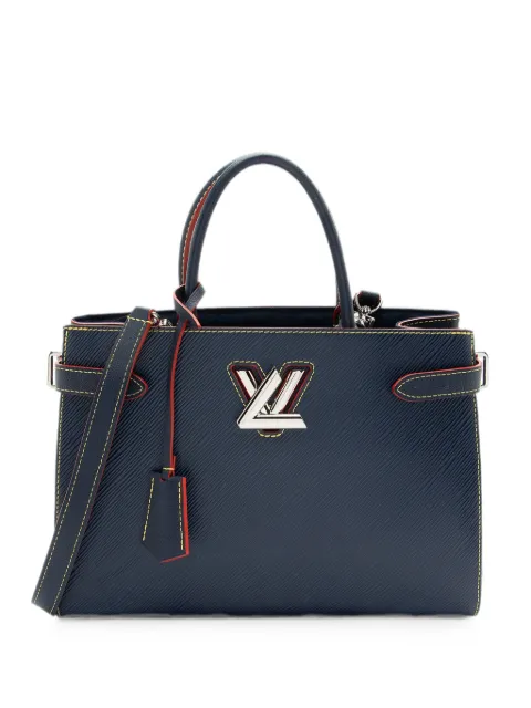 Louis Vuitton Pre-Owned Epi leather twist tote bag Blue 41155835985992
