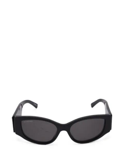 Balenciaga Pre-Owned Bossy Round sunglasses Black BAPUUSAC748099M