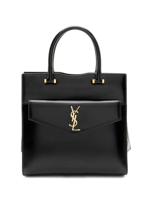Saint Laurent Pre-Owned 2019 Monogram Uptown tote bag Black 41137564549192