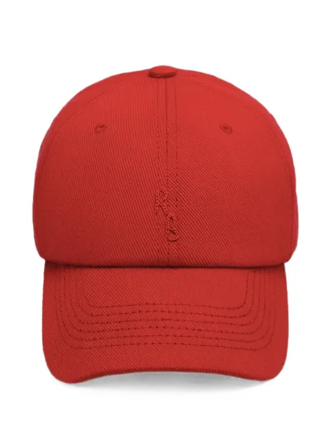 Ruslan Baginskiy logo-embroidered baseball cap Red LOGOEMBROIDEREDBASEBALLCAPBSB034CREDSS26