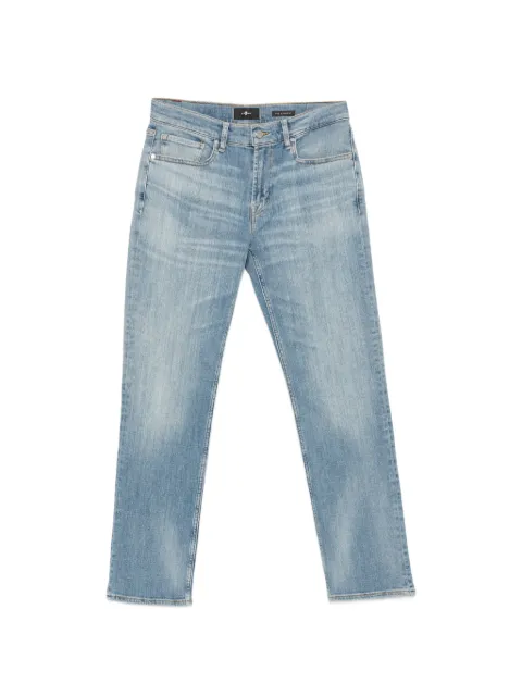 7 For All Mankind five-pocket straight-leg jeans Blue 7T4D0F973LT