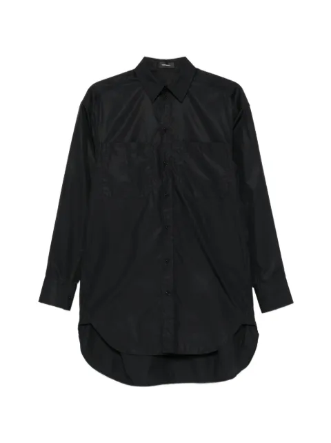 WARDROBE.NYC button-down mini dress Black W5116H26