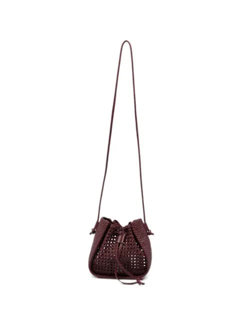 Forte Forte woven leather shoulder bag Red 15194MYBAG