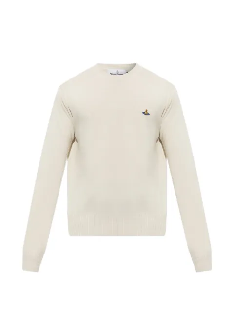 Vivienne Westwood crew-neck sweater Neutrals 27010012Y001V