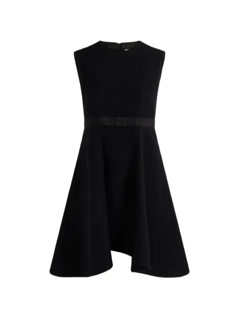Patou midi handkerchief-hem belted dress Black DR2630259999B