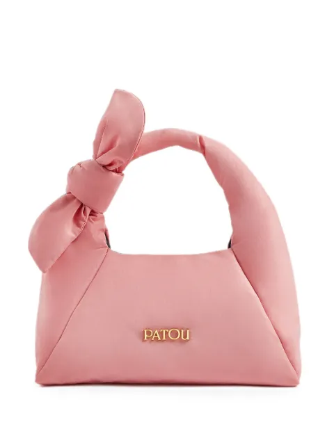 Patou knot tote bag Pink AC1690011465P