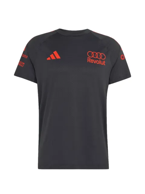 adidas x Audi x Revolut F1 Team Mechanics logo-print T-shirt Black KE9100