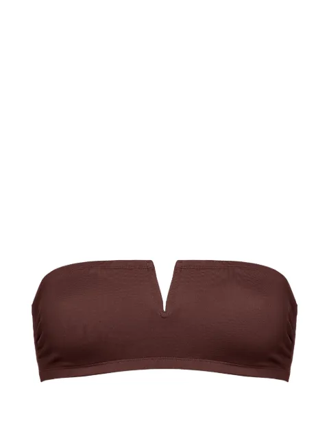 ERES Arcade bandeau bikini top Brown 032631