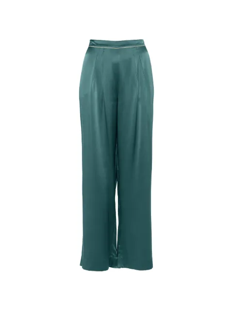 ERES Event silk trousers Green 232637