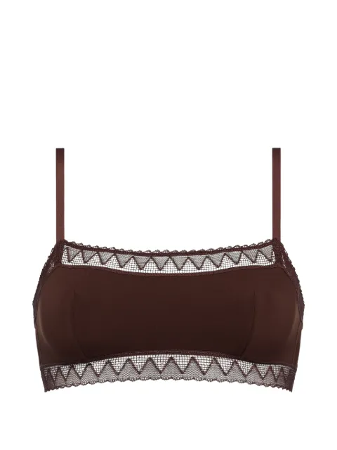 ERES Delicatesse lace-trim bra Brown 64026