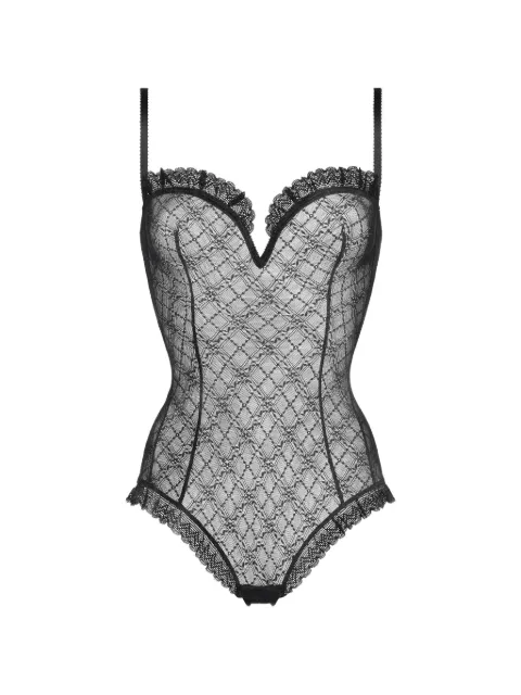 ERES Chantilly lace bodysuit Black 622605