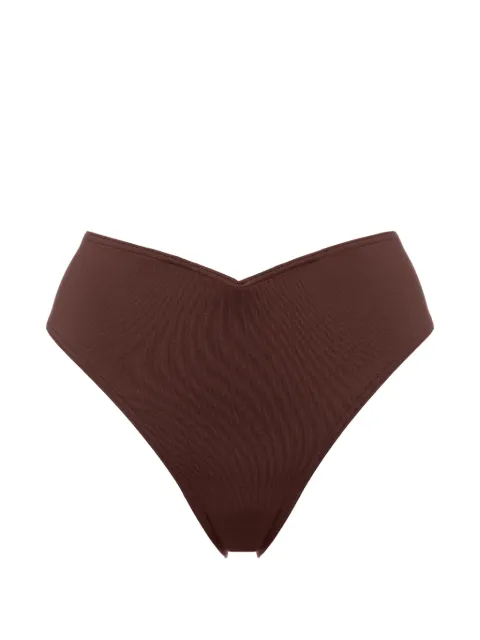 ERES Préstance high-waisted bikini bottoms Brown 042634