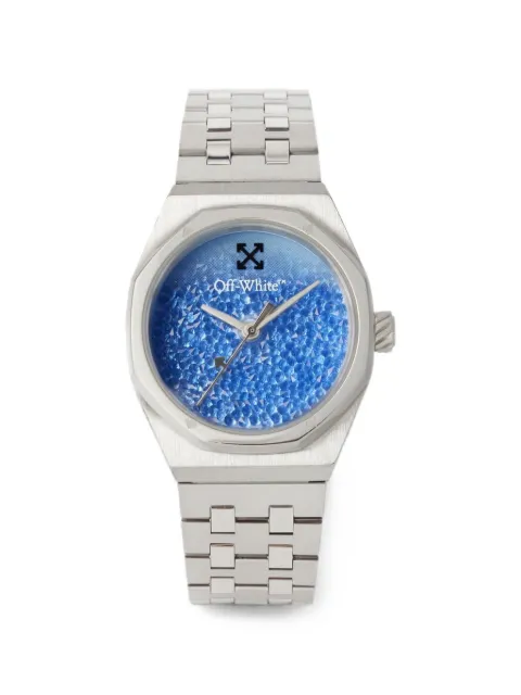 Off-White Dust 30mm watch Blue OW1L034M0045