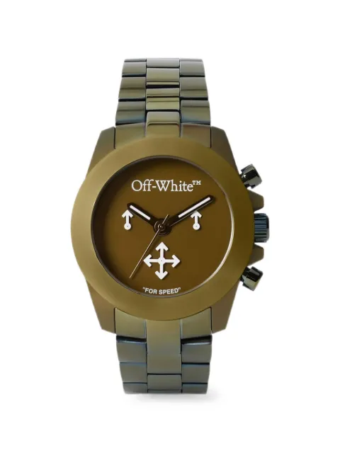Off-White Reset Chronograph 40mm watch Brown OW1G012M0055