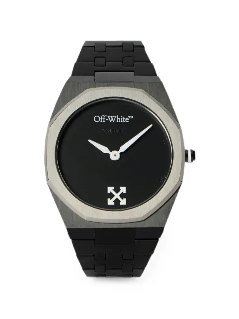 Off-White On Time octagonal 39mm watch Black OW1G018M0075