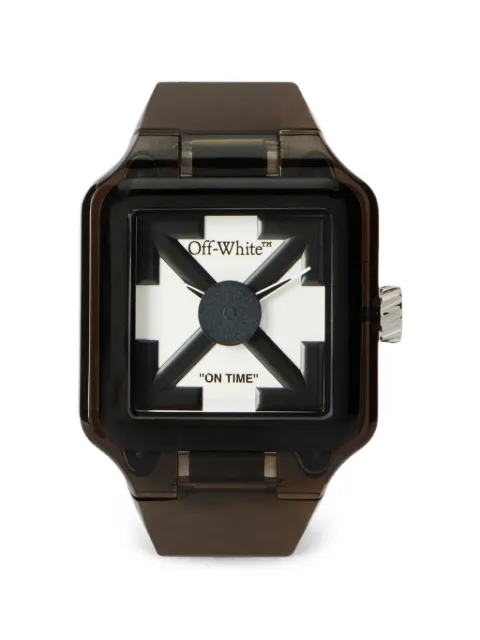 Off-White Proto 01 squared 45mm watch White OW1G001P0055