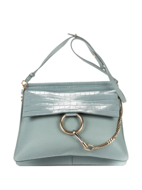 Chloé Pre-Owned medium Faye cross body bag Blue D05TC4