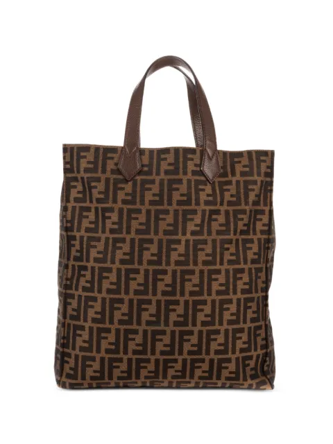 Fendi Pre-Owned Zucca canvas tote bag Brown 8BH263Q0M