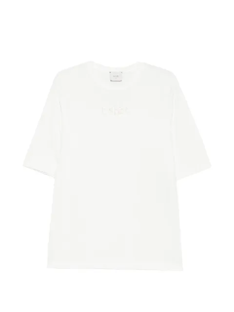 Alysi pearl-embellished T-shirt White 166407A6030