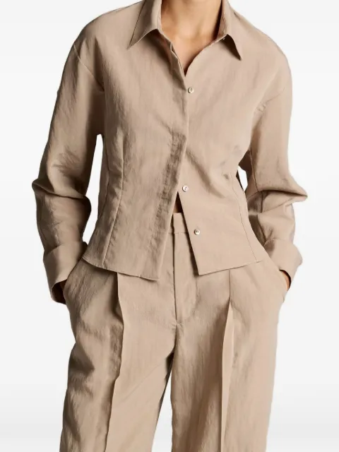 Vince blouson-back shirt Neutrals V204813254