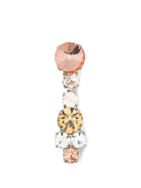 Forte Forte crystal-embellished drop earrings Silver 15178MYJEWELLOTO