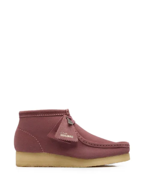 Clarks Originals Wallabee ankle boots Pink 26183773