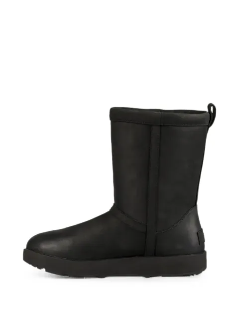 UGG Classic Short II leather boots Black 1017509BLK