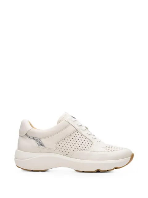 Clarks Originals Tivoli Walk perforated leather sneakers Neutrals 26181361
