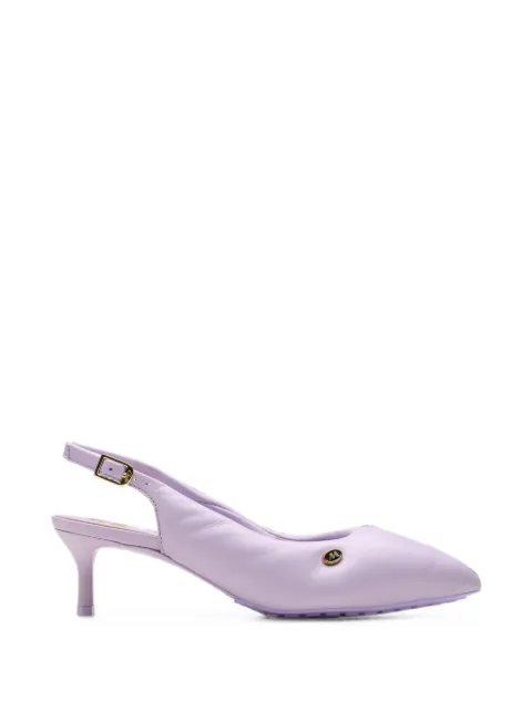 Clarks Originals x Martine Rose Cur Sling 1 leather slingback heeled pumps Purple 26180967